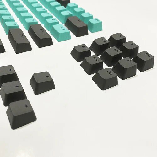 Royal Kludge OEM PBT Keycaps 104 vnt. Tiffany PBT UK цена и информация | Klaviatūras | 220.lv