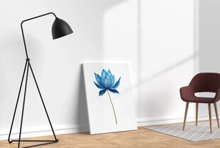 Sienas kanvas glezna Lotus Flower Interjera dekors - 100 x 60 cm цена и информация | Декоративные наклейки | 220.lv