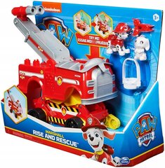 Paw Patrol Marshall glābšanas transportlīdzeklis ar figūriņu цена и информация | Конструктор автомобилей игрушки для мальчиков | 220.lv