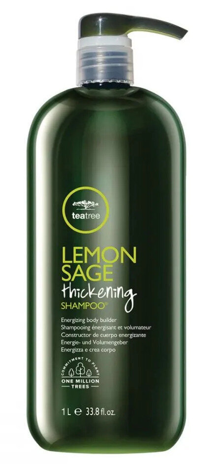 Apjomu piešķirošs matu šampūns Paul Mitchell Lemon Sage Thickening 1000 ml цена и информация | Šampūni | 220.lv