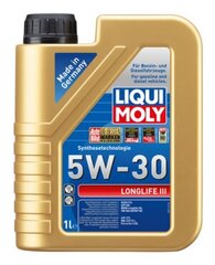 Масло моторное Liqui Moly Longlife III 5W-30, 1л цена и информация | Моторное масло | 220.lv