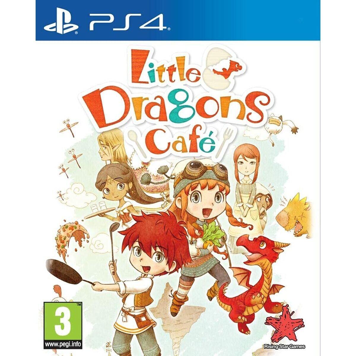 Компьютерная игра Видеоигры PlayStation 4 KOCH MEDIA Little Dragons Café  цена | 220.lv