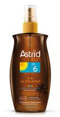 Astrid Sun Tanning Oil sauļošanās eļļa 200 ml cena un informācija | Astrid Smaržas, kosmētika | 220.lv