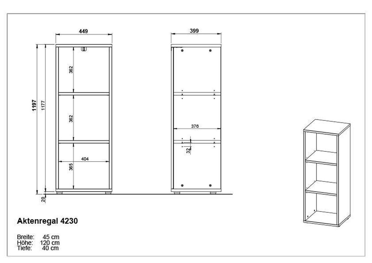 Plaukts 4230, pelēks цена и информация | Plaukti | 220.lv