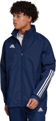 Куртка Adidas Condivo 20, синяя цена и информация | Футбольная форма и другие товары | 220.lv