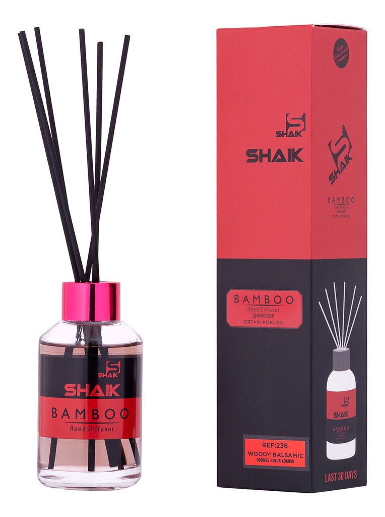 Mājas aromāts ar kociņiem SHAIK nr.236 BLACK AFGANO 115 ml. цена и информация | Mājas aromāti | 220.lv