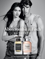 Туалетная вода для мужчины Abercrombie & Fitch Authentic EDT Man  50 ML цена и информация | Мужские духи | 220.lv