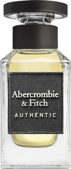 Tualetes ūdens vīrietim Abercrombie & Fitch Authentic Man EDT 50 ML cena un informācija | Vīriešu smaržas | 220.lv