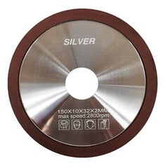 Asināšanas disks Silver, 150x32 mm цена и информация | Механические инструменты | 220.lv