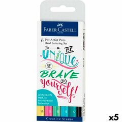 Набор фломастеров Faber-Castell Pitt Artist цена и информация | Принадлежности для рисования, лепки | 220.lv
