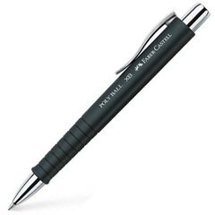 Pildspalva Faber-Castell Poly Ball XB Melns 5 gb. cena un informācija | Rakstāmpiederumi | 220.lv