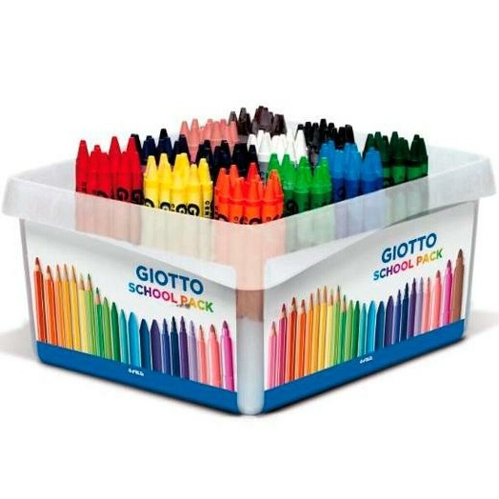 Krāsainie krītiņi Giotto Schoolpack Bloks, 144 gb. цена и информация | Modelēšanas un zīmēšanas piederumi | 220.lv