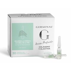 Germinal Deep Action Collagen And Elastin 30 Ampules cena un informācija | Serumi sejai, eļļas | 220.lv