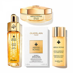 Набор для ухода за лицом Guerlain Abeille Royale: крем для лица, 50 мл + лосьон для лица, 40 мл + масло для лица, 15 мл + сыворотка для лица + косметичка цена и информация | Кремы для лица | 220.lv