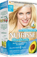 Garnier Nutrisse Crème Nourishing Color 100 Extra Light Natural Blonde cena un informācija | Matu krāsas | 220.lv