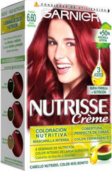 Постоянная краска Garnier Nutrisse Nº 6.60 Насыщенный рыжий цена и информация | Краска для волос | 220.lv