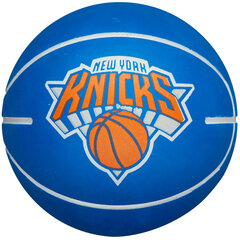 Wilson NBA Dribbler New York Knicks Mini Ball, unisex basketball balls , синий цена и информация | Баскетбольные мячи | 220.lv