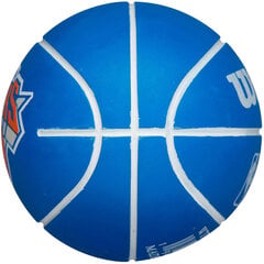 Wilson NBA Dribbler New York Knicks Mini Ball, unisex basketball balls , Zila cena un informācija | Basketbola bumbas | 220.lv