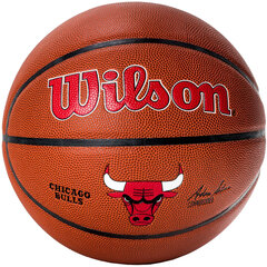 Wilson Team Alliance Chicago Bulls Ball, unisex basketball balls , Brūna cena un informācija | Basketbola bumbas | 220.lv