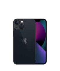 iPhone 13 Mini 128GB Midnight (atjaunots, stāvoklis A) цена и информация | Мобильные телефоны | 220.lv