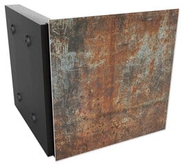 Skapis magnētiskajam atslēgām ar stikla paneli 30X30 - Rustic cena un informācija | Veļas grozi un mantu uzglabāšanas kastes | 220.lv