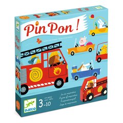 Kooperatīva galda spēle Djeco Ugunsdzēsēji „PinPon!", DJ08571 цена и информация | Настольные игры, головоломки | 220.lv