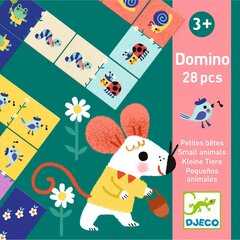 Домино «Маленькие Животные» DJECO DJ08255, 28 шт. цена и информация | Настольная игра | 220.lv
