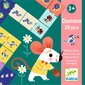Domino – Mazie dzīvnieciņi 28 gab.), DJECO DJ08255 цена и информация | Galda spēles | 220.lv
