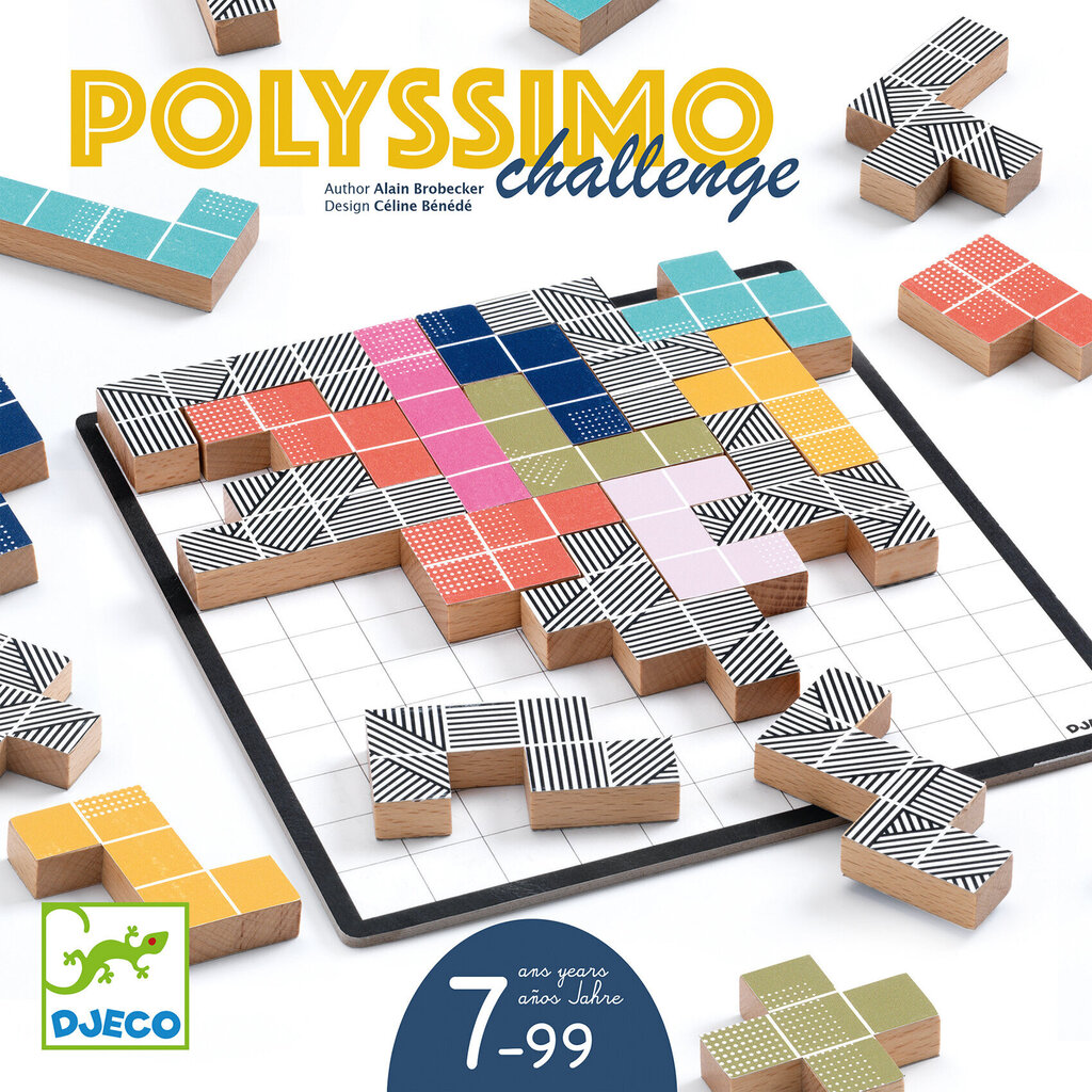Stratēģiskā galda spēle - Polissimo izaicinājums, DJECO DJ08493 cena un informācija | Galda spēles | 220.lv