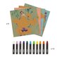 Iedvesmots! - Krāsošana ar krītiņiem - Balerīnas, DJECO Inspired By цена и информация | Attīstošās rotaļlietas | 220.lv