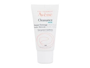 Очищающая маска для лица Avene Cleanance Mask-Scrub, 50 мл цена и информация | Маски для лица, патчи для глаз | 220.lv