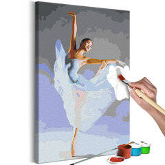 DIY glezna uz audekla - Dancing in the Blue cena un informācija | Gleznas pēc numuriem | 220.lv