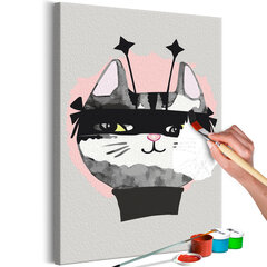 DIY glezna uz audekla - The Cat Burglar cena un informācija | Gleznas pēc numuriem | 220.lv