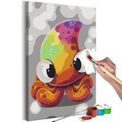 DIY glezna uz audekla - Funny Octopus cena un informācija | Gleznas pēc numuriem | 220.lv