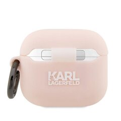 Беспроводные наушники Karl Lagerfeld 3D Logo NFT Choupette TPU Case for Airpods 1|2 White цена и информация | Аксессуары для наушников | 220.lv