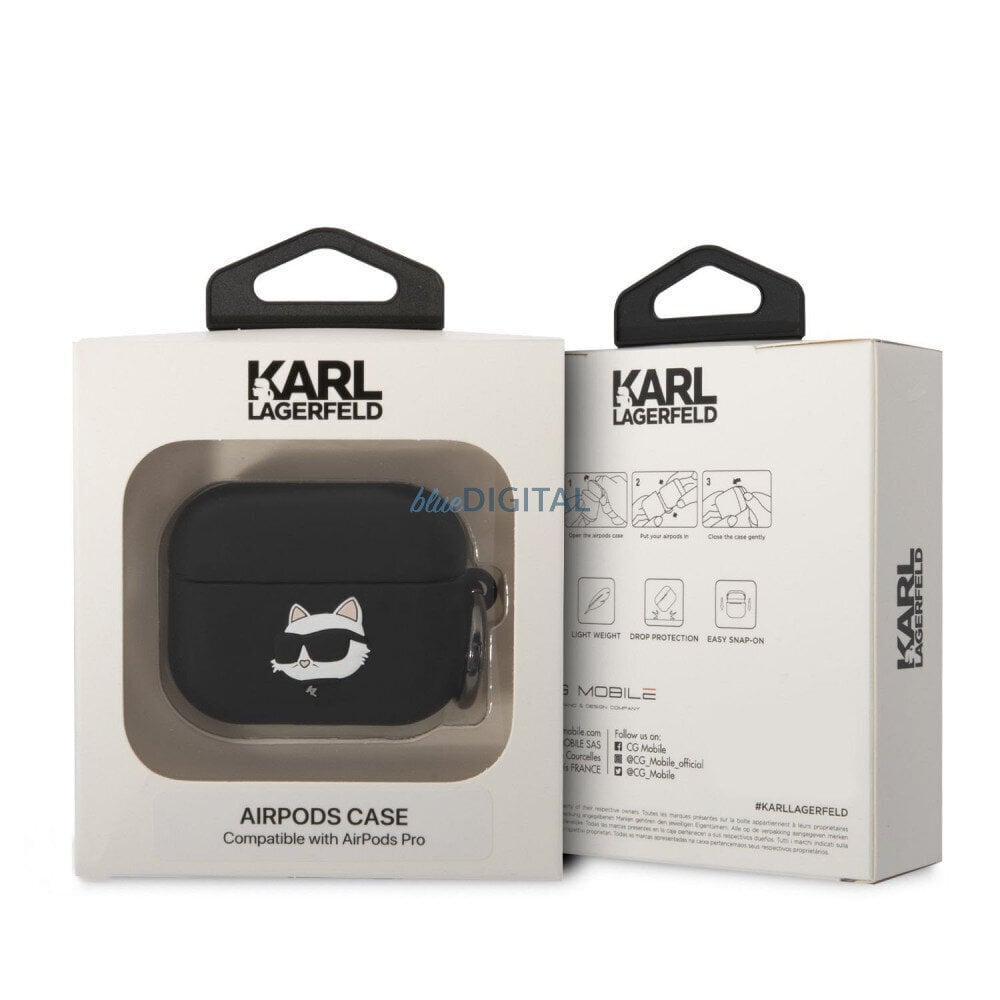 Karl Lagerfeld KLAP2RUNCHK piemērots AirPods Pro 2 cena un informācija | Austiņas | 220.lv