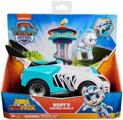 Transportlīdzekļu komplekts ar Rory figūriņu Paw Patrol Cat Pack цена и информация | Игрушки для мальчиков | 220.lv