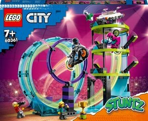 60361 LEGO® City Nepārspējamais kaskadieru izaicinājums cena un informācija | Konstruktori | 220.lv