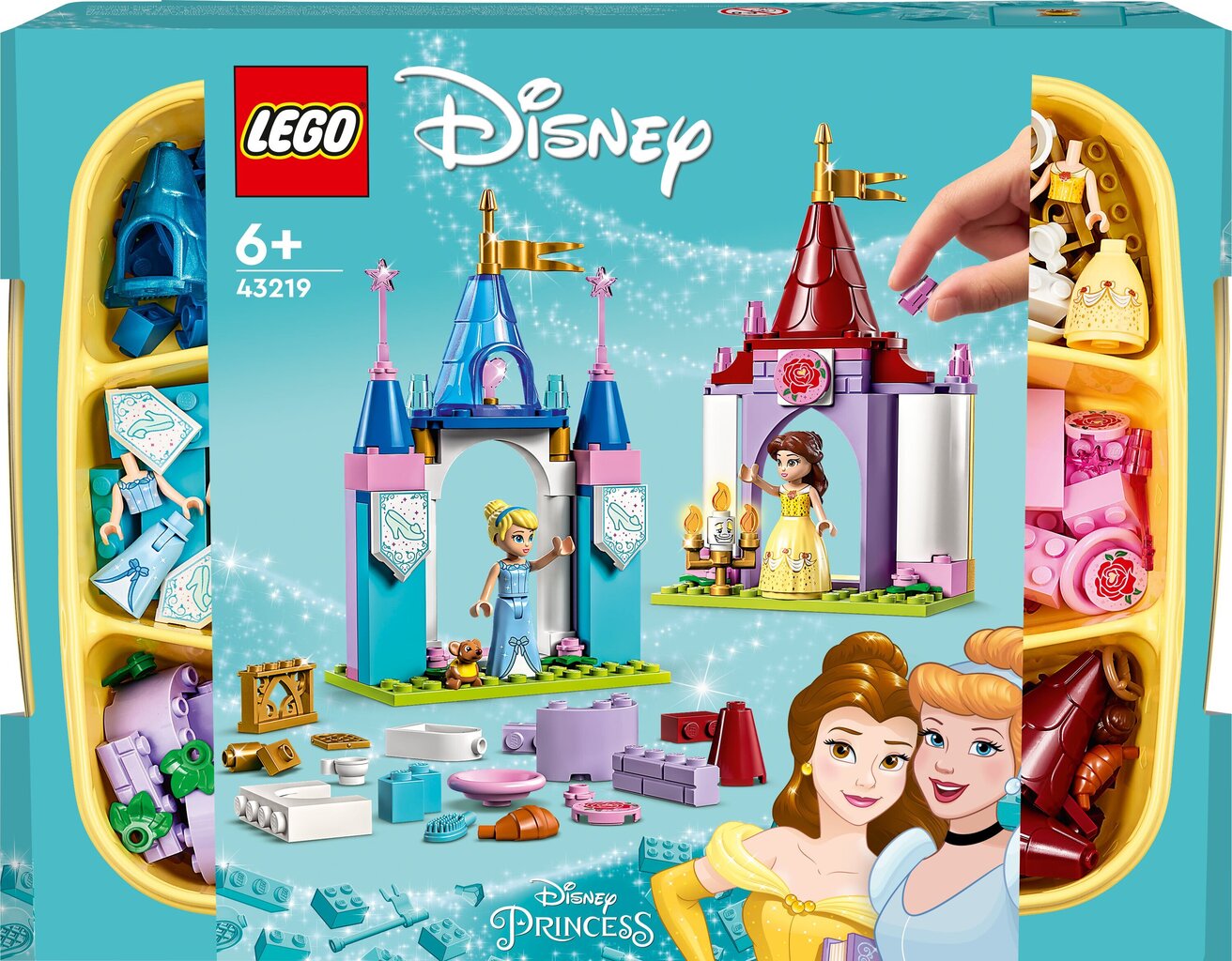 43219 LEGO®│ Disney „Disney Princess“ radošās pilis cena un informācija | Konstruktori | 220.lv