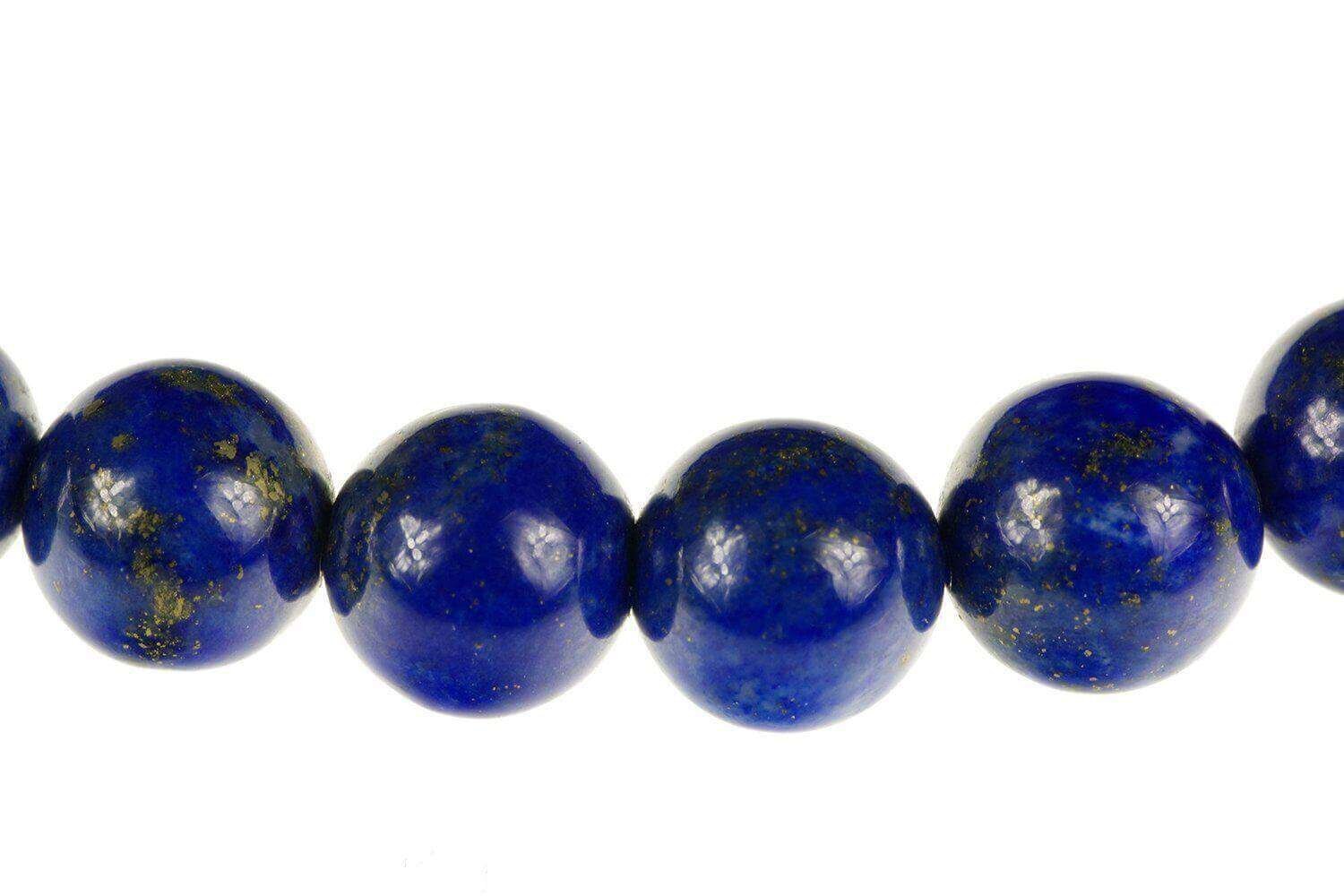 Lapis lazuli rokassprādze 6mm cena un informācija | Rokassprādzes | 220.lv