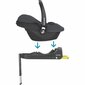 Maxi-Cosi autokrēsliņš CabrioFix i-Size, 0-12 kg, Eessential Graphite цена и информация | Autokrēsliņi | 220.lv