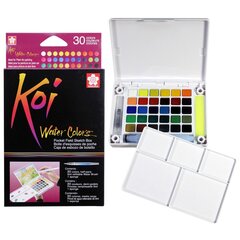 Ūdenskrāsu komplekts Talens Art Creation Sakura Koi Water Colors Daudzkrāsains cena un informācija | Modelēšanas un zīmēšanas piederumi | 220.lv