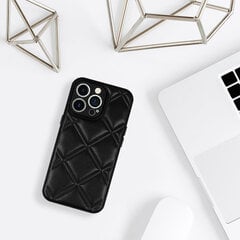 Чехол Leather 3D - iPhone 7/8/SE 2020/SE 2022 D3, черный цена и информация | Чехлы для телефонов | 220.lv