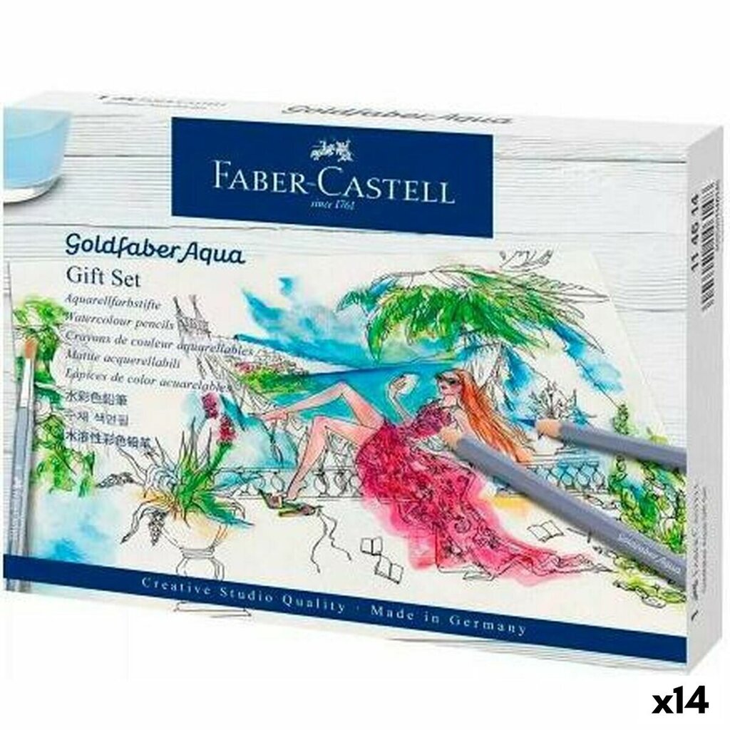 Zīmuļa Komplekts Faber-Castell Akumulācijas 14 gab. цена и информация | Modelēšanas un zīmēšanas piederumi | 220.lv