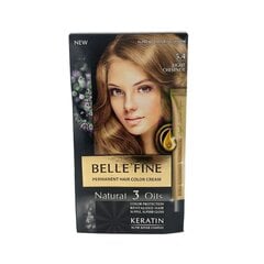 Noturīga Krāsa Belle´Fine Nº 5.4 Gaiši Brūns (30 ml) цена и информация | Краска для волос | 220.lv