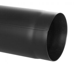 Труба для черного дымохода D120 1.0m цена и информация | Принадлежности для отопительного оборудования | 220.lv