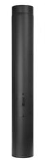 Труба для черного дымохода D 160 1.0m, с шибером и ревизией цена и информация | Принадлежности для отопительного оборудования | 220.lv