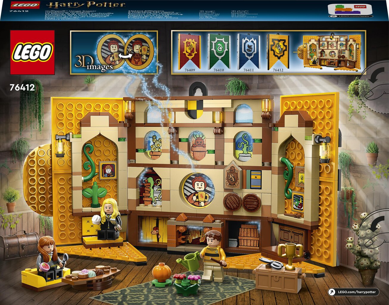 76412 LEGO® Harry Potter Elšpūša torņa karogs cena un informācija | Konstruktori | 220.lv
