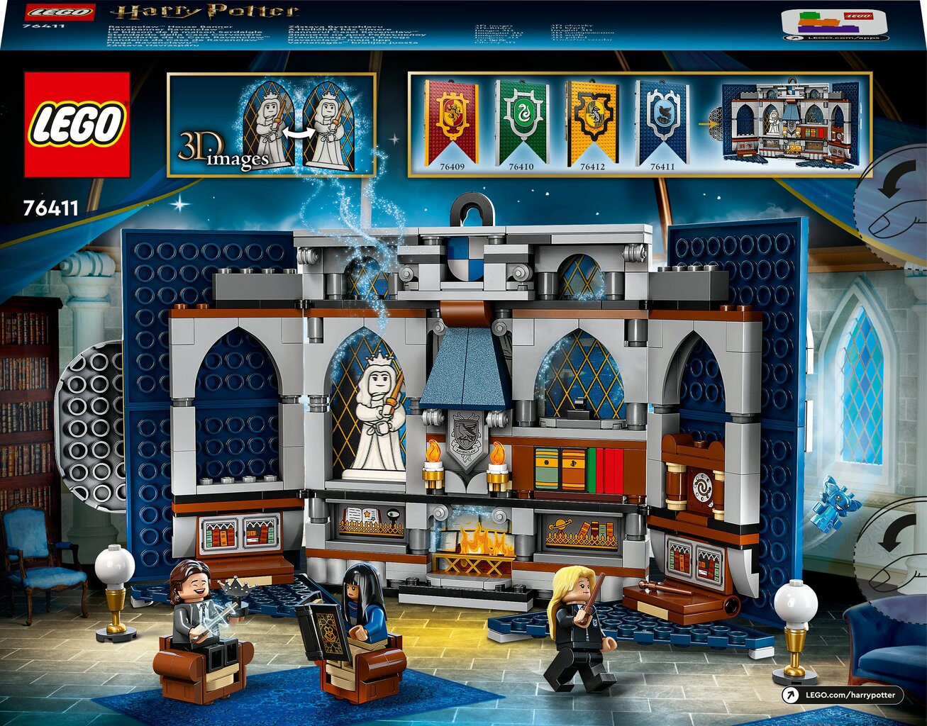 76411 LEGO® Harry Potter Kraukļanaga torņa karogs цена и информация | Konstruktori | 220.lv