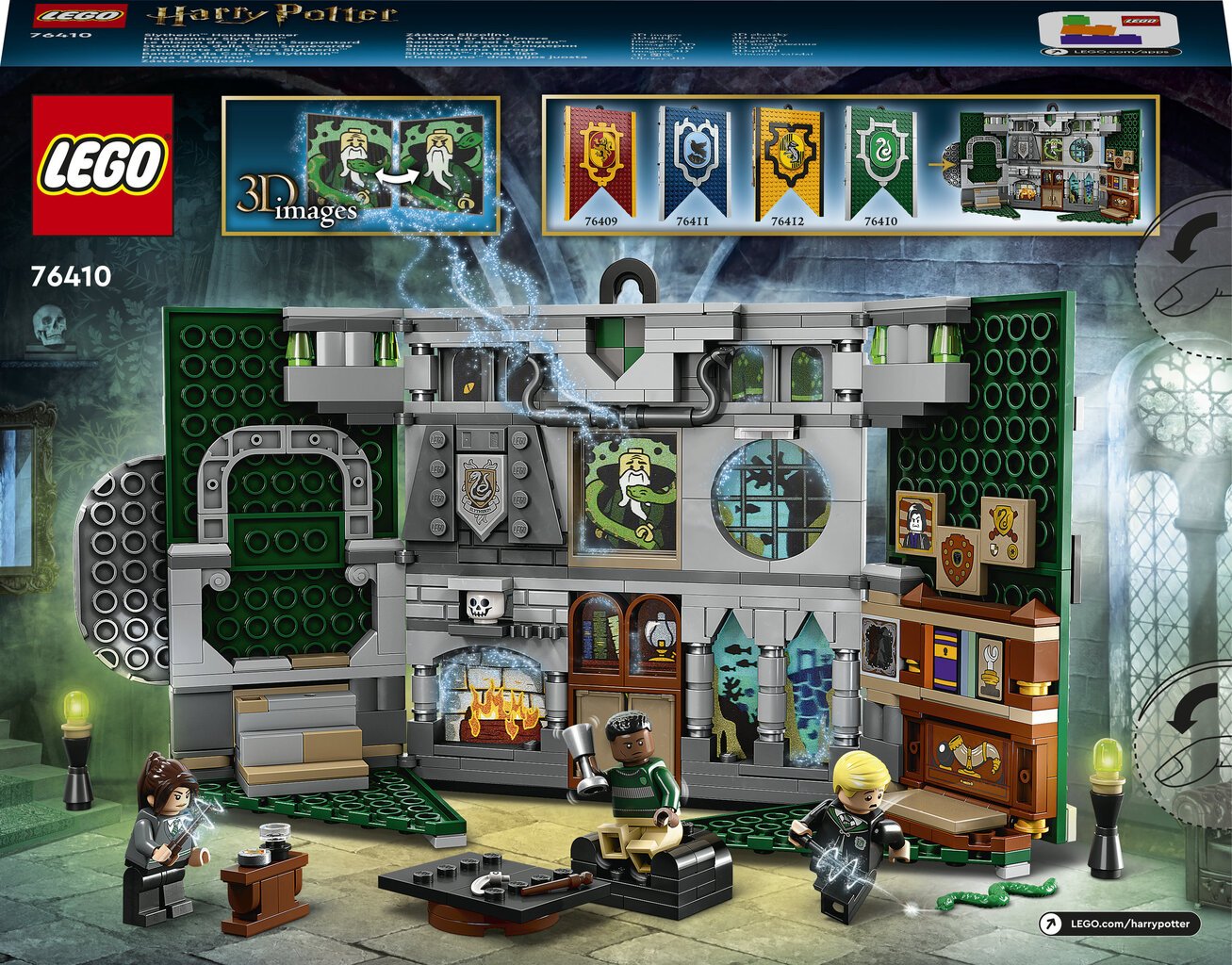76410 LEGO® Harry Potter Slīdeņa torņa karogs цена и информация | Konstruktori | 220.lv